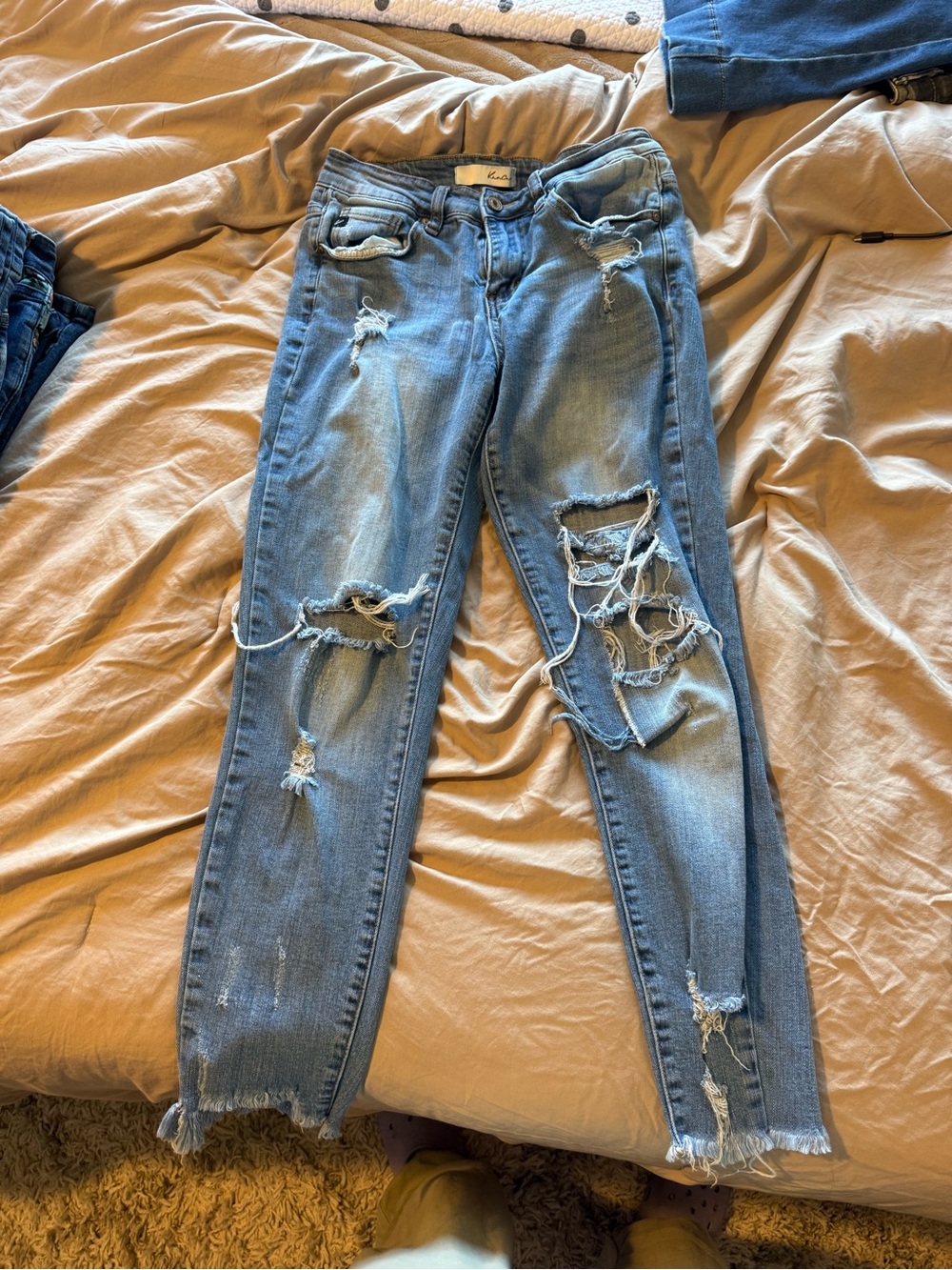 Blue Women's Jeans - Size 7/27
